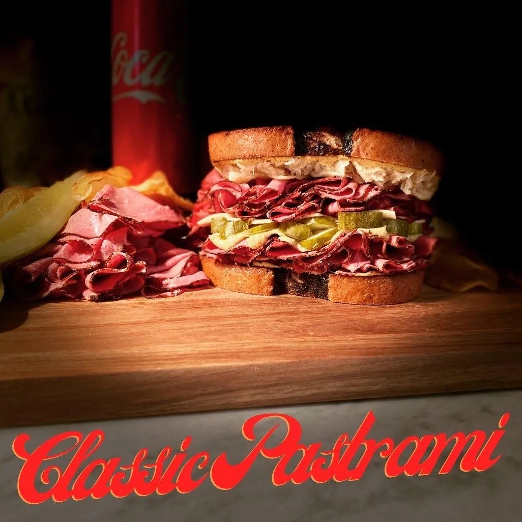 Classic Pastrami on Marble Rye
